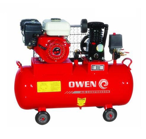 5.5HP портативный бензиновый воздушный компрессор для бензинового двигателя 50 л
