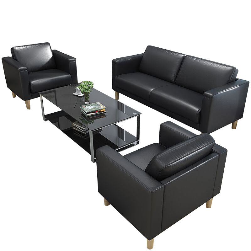 Meeting business reception office sofa coffee table combination modern minimalist