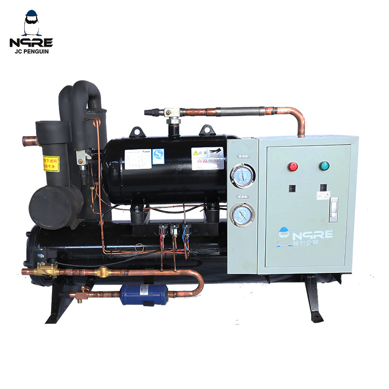 Простая установка конденсаторного блока 15HP cool room