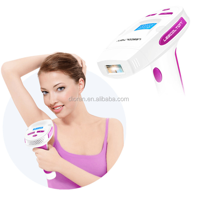 Depilador Facial 400,000 Pulses Lescolton 2in1 IPL Permanent Laser Epilator Whole Body Hair Removal Machine