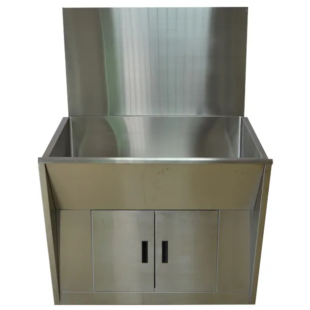 304 stainless steel hospital medical scrub sink station