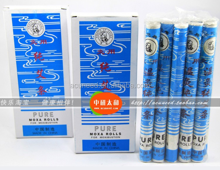 Hwato Moxa stick/чистый Moxa Rolls для прижигания/Китайский традиционный прижигание