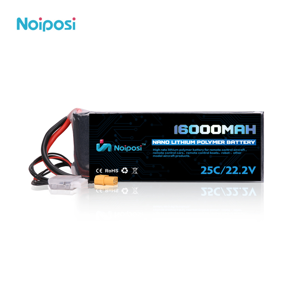22,2 V 16000mAh 20C глубокий цикл LiPo аккумулятор для больших RC сельскохозяйственных дронов многоосевой БПЛА