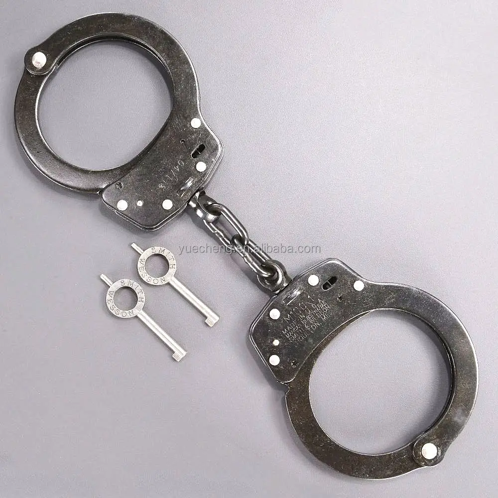 High quality stainless steel hand restraint, adult professional handcuffs