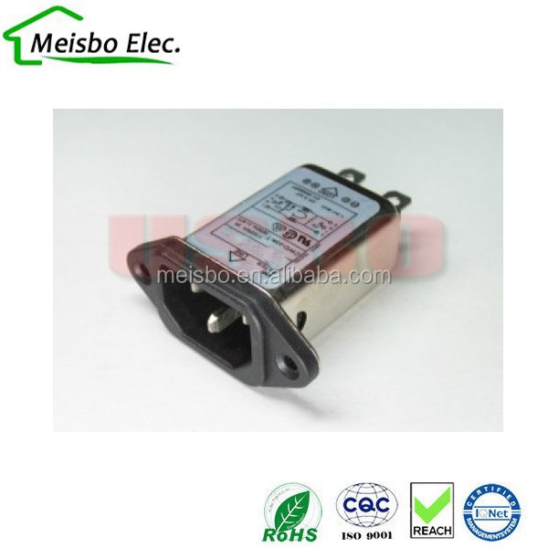 Оптовая продажа IEC320 115/250VAC электрические emi фильтр шума