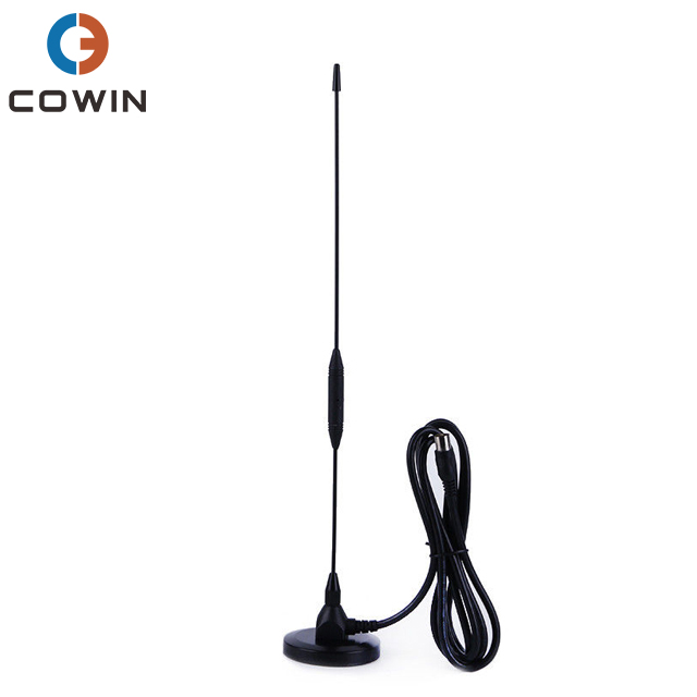 174-230/470-860MHz 5dBi DVB-T Автомобильная ТВ магнитная антенна с разъемом F IEC