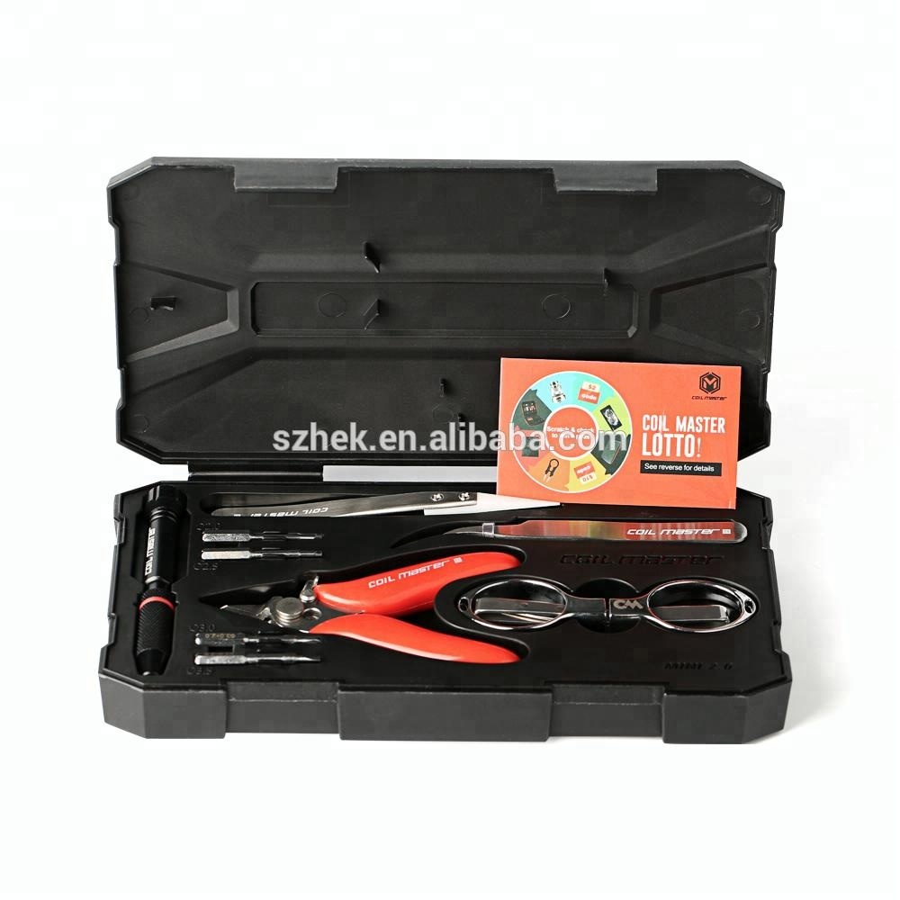 100% оригинальная катушка Master DIY KIT MINI V2 2018 новейший простой набор инструментов для вейпа-все в наличии CoilMaster свяжитесь с нами для получения лучшей сделки