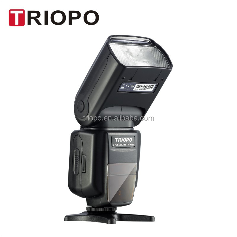 Triopo TR-988 Universal TTL высокоскоростная Вспышка Speedlite для камер Canon и Nikon DSLR