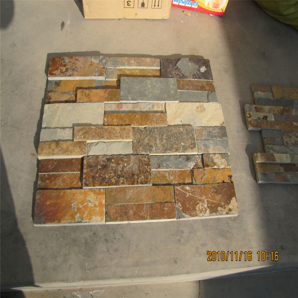 Искусственный мощение ledgestone из красного кварцита