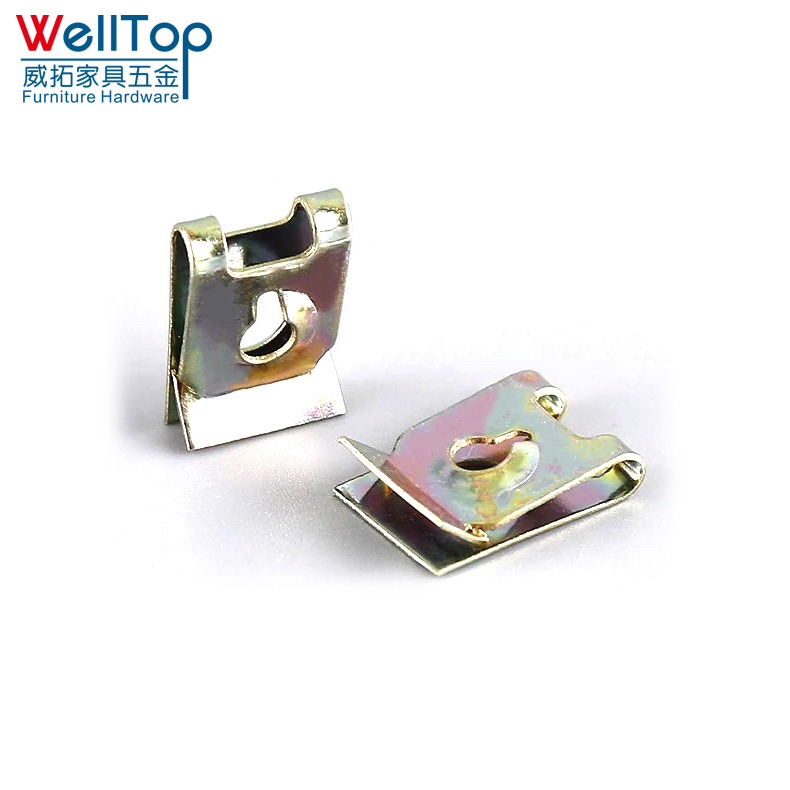 M5 spring metal u type clips nuts manufacturer stainless clip nut welding nuts for locking wheel car VT-12.037