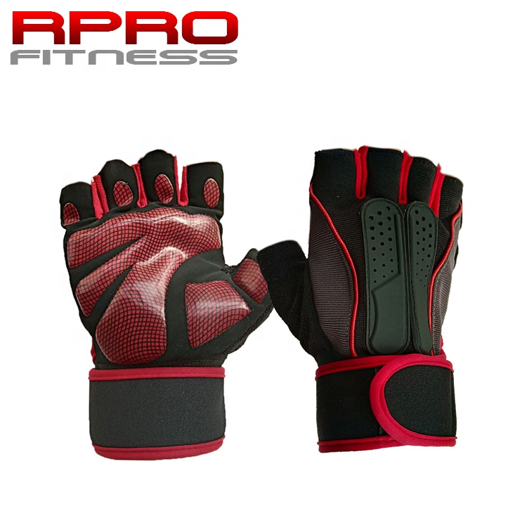 Fitness Exercise Weight Lifting Workout Gym Training Gloves with Wrist Support