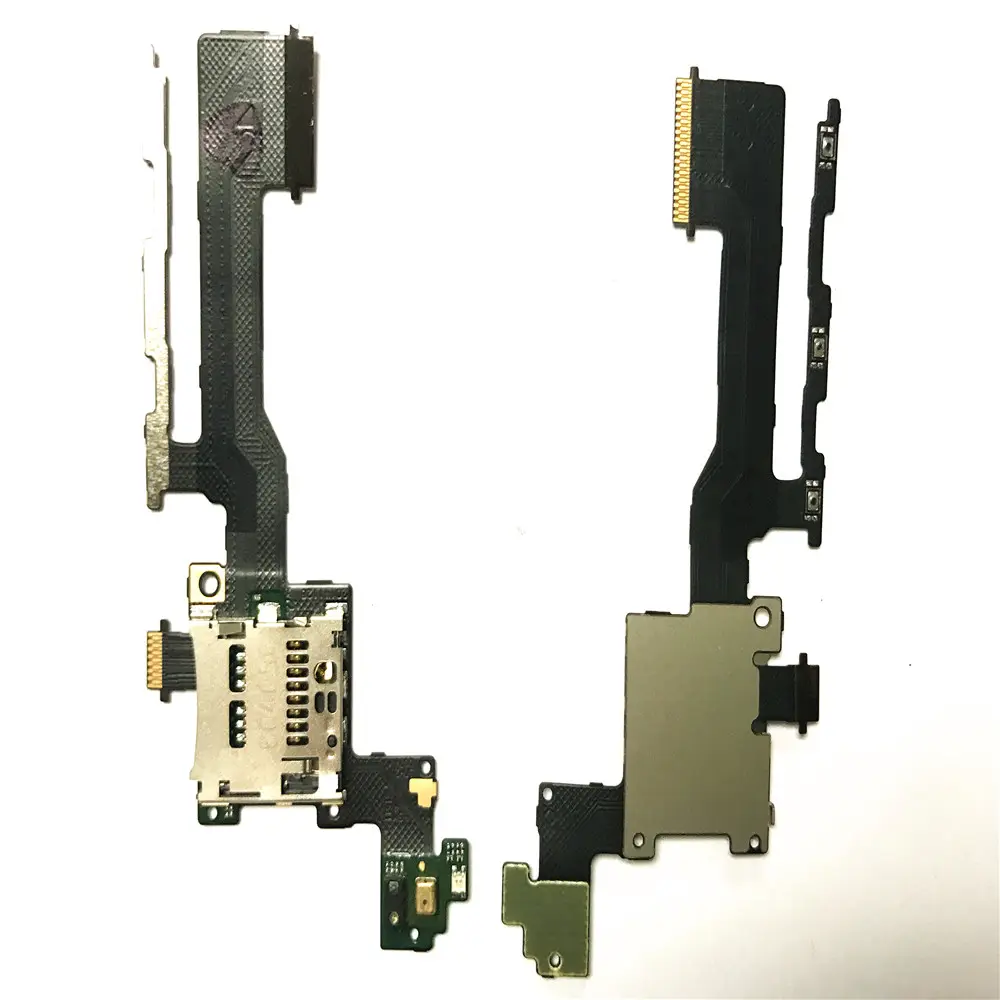 Сменный гибкий кабель для HTC One M9, различное качество, цена, кнопка питания + Кнопка громкости + Разъем для карты microSD