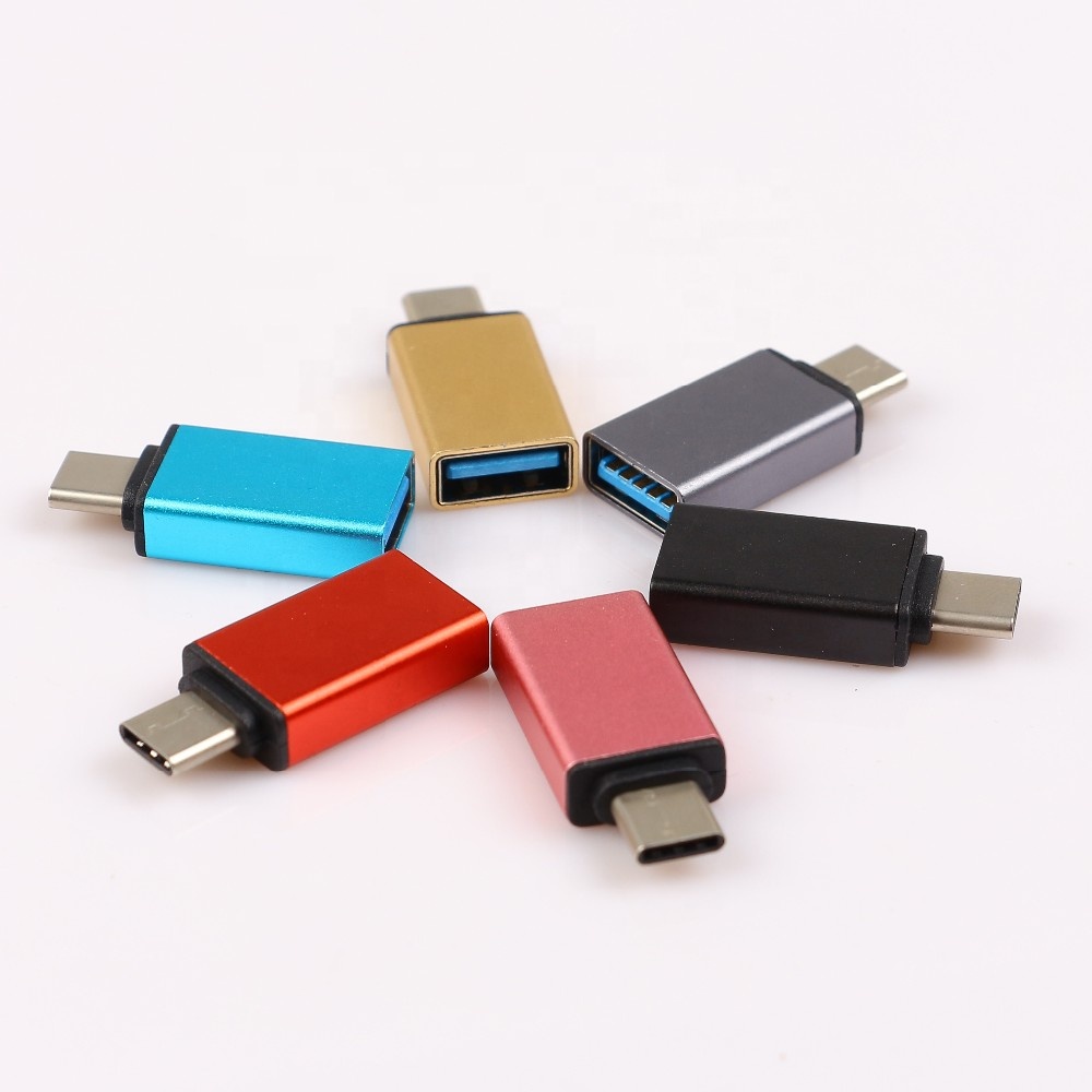 Переходник «штырь-гнездо» USB 3,1 Type C на USB 3,0 адаптер OTG