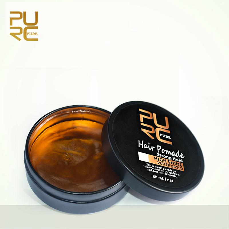 Edge control film hold hair 24-hour high hold high shine water base hair pomade private label