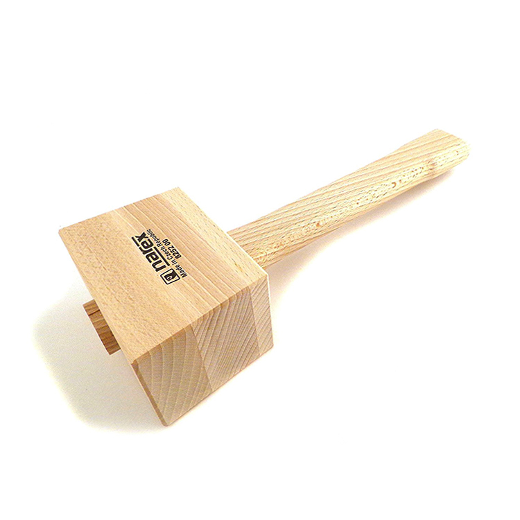 MARTINI ERISTOFF Bombay Sapphire Dewar's Grey Goose Logo customized smooth surface wooden mallet ice hammer