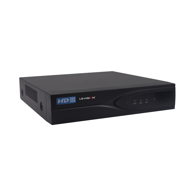 LS Видение H.265 системы ONVIF Plug and Play RS485 уход за кожей лица обнаружения видео выход P2P CMS облако 8CH 4 к IP POE NVR