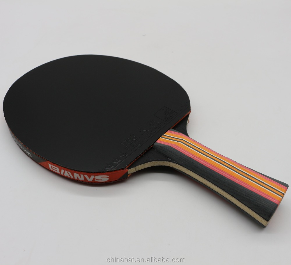Высококачественная ракетка для настольного тенниса с одобренным ITTF прыщами в резинах