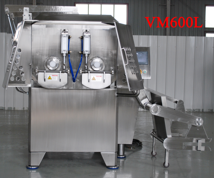 Вакуум машина для смешивания мяса VM600L с подъемной системой для продажи