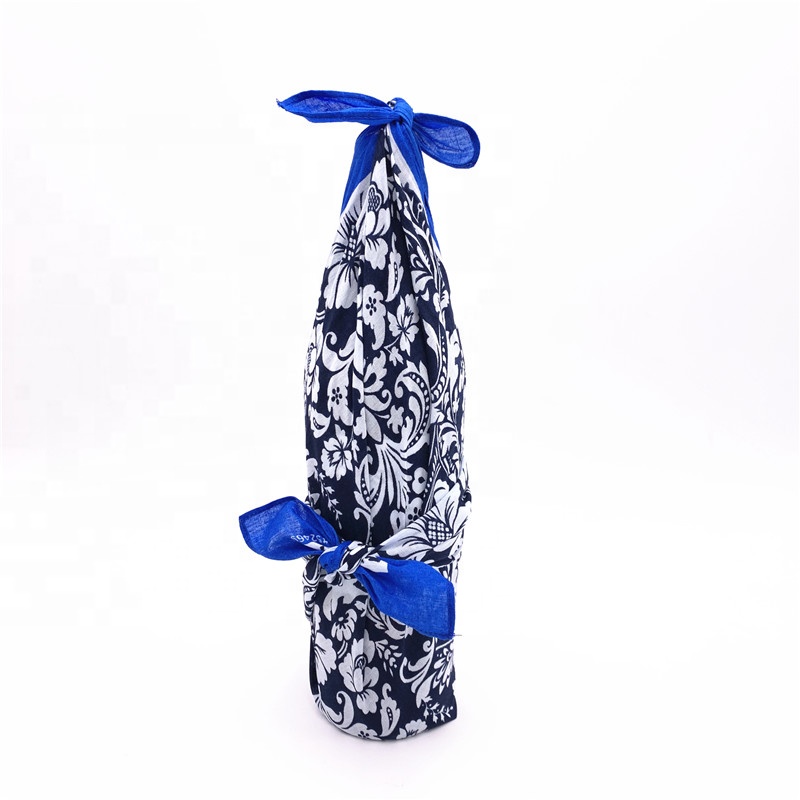 Ватные бутылки обёрточная бумага бутылки вина упаковка furoshiki