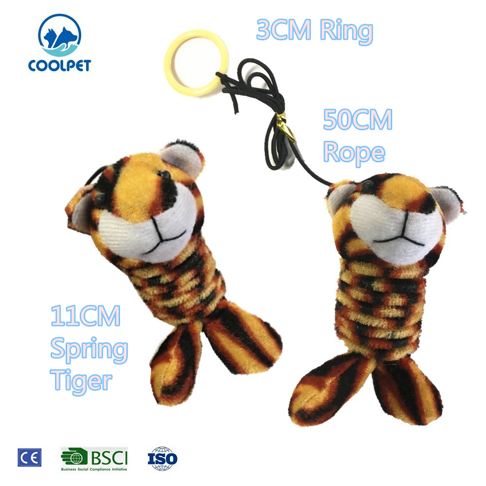 Interzoo 2018 tiger sharp в наличии, игрушка для кошек с веревкой