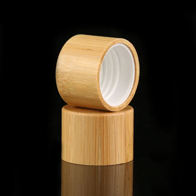 24/410 20/410 Wooden Screw Cap Bamboo Screw Top Lid Bottle Cap