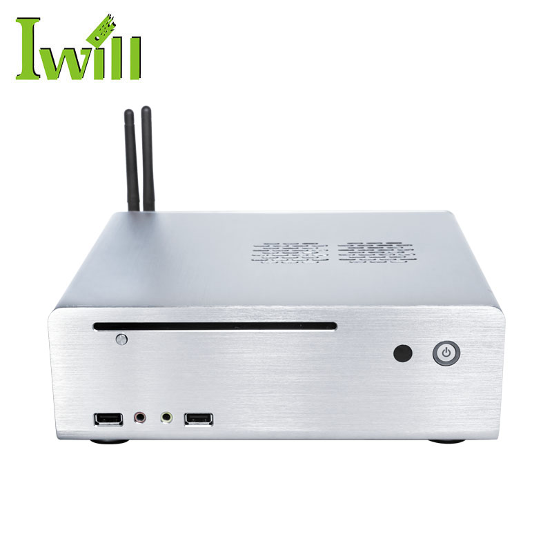 Iwill core i7 процессор mini itx 3,5 дюймов материнская плата dual lan алюминиевый корпус htpc домашний кинотеатр компьютер для win xp