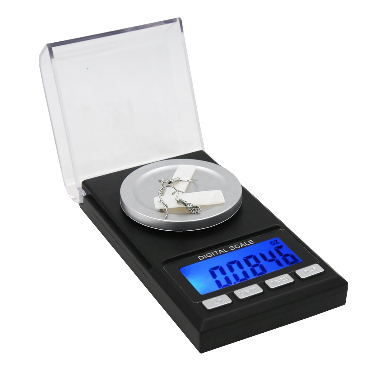 50g x 0.001g Mini Precision Digital Scales for Gold Sterling Silver Jewelry 0.001 Balance Weight Electronic Scale