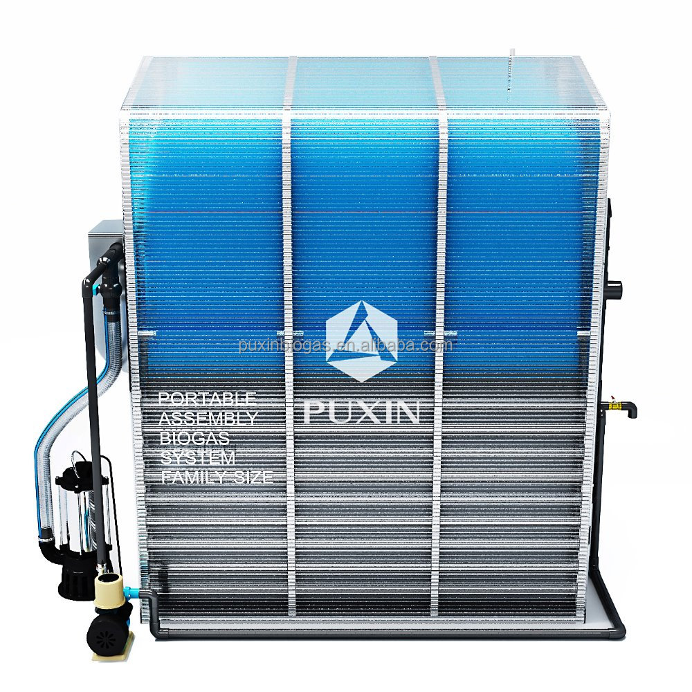 Малая Биогазовая установка PUXIN с отходами для производства электроэнергии