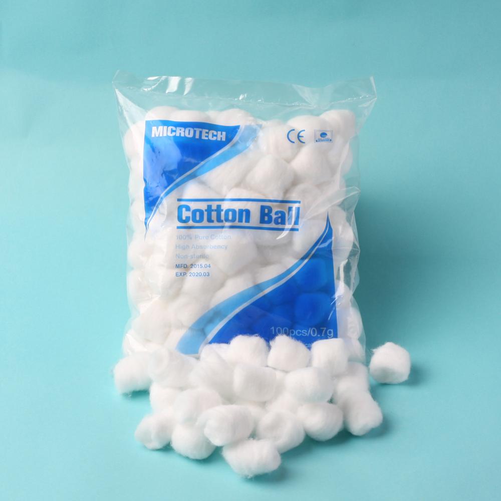Alcohol Dental Absorbent Sterile medical cotton balls