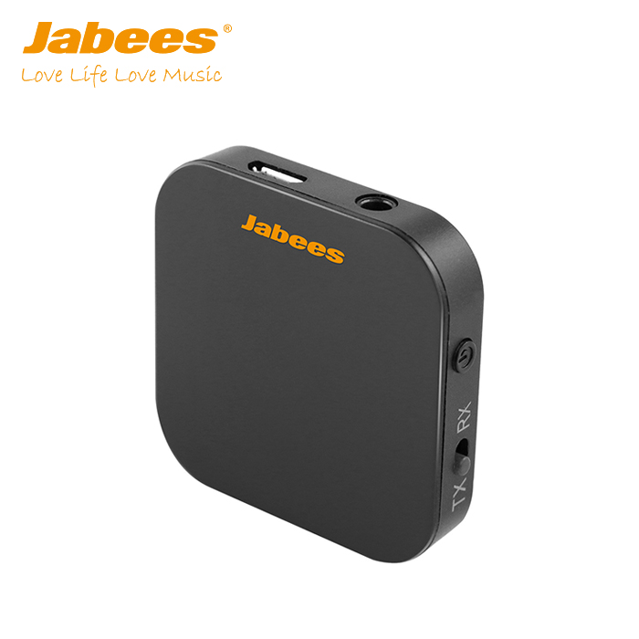 Беспроводной Bluetooth-приемник Jabees, передатчик для автомобиля, AUX-динамик, наушники, домашний Hi-Fi