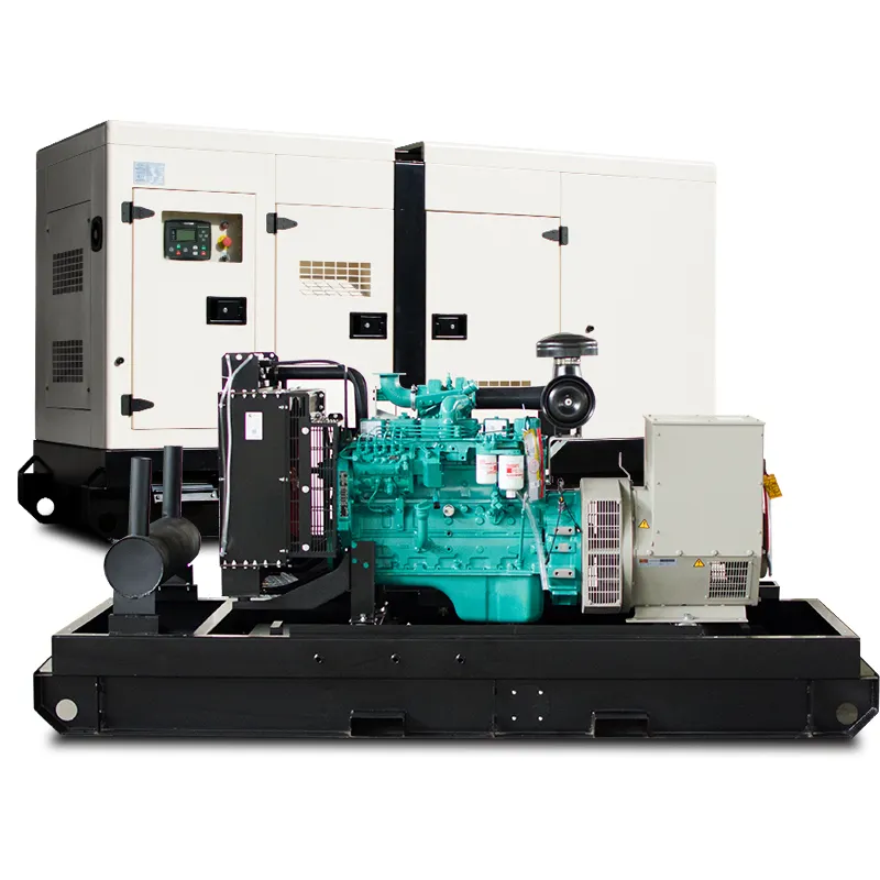 Soundproof Type Diesel Inverter Generator With Engine Cummins 6BT5.9-G2 60 HZ 110KVA Industrial Price