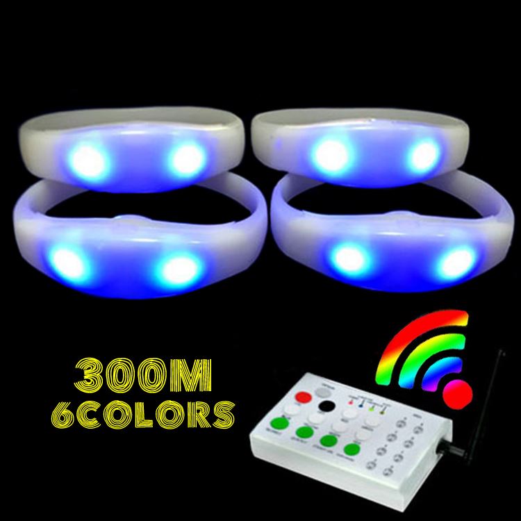 Radio Control LED Bracelet For Party Lightup Wristband Light