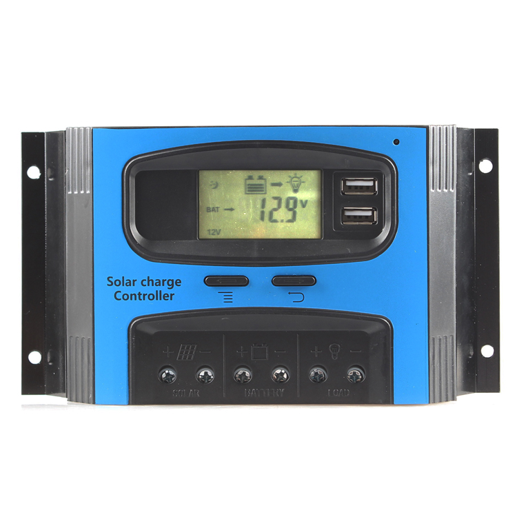 40A 12v/24v Панель солнечных батарей, солнечная система максимальной точкой мощности, Солнечный контроллер заряда ШИМ ЖК 12V 24V солнечных энергетических систем