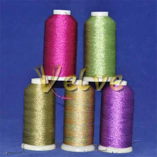 silver lurex metallic yarn