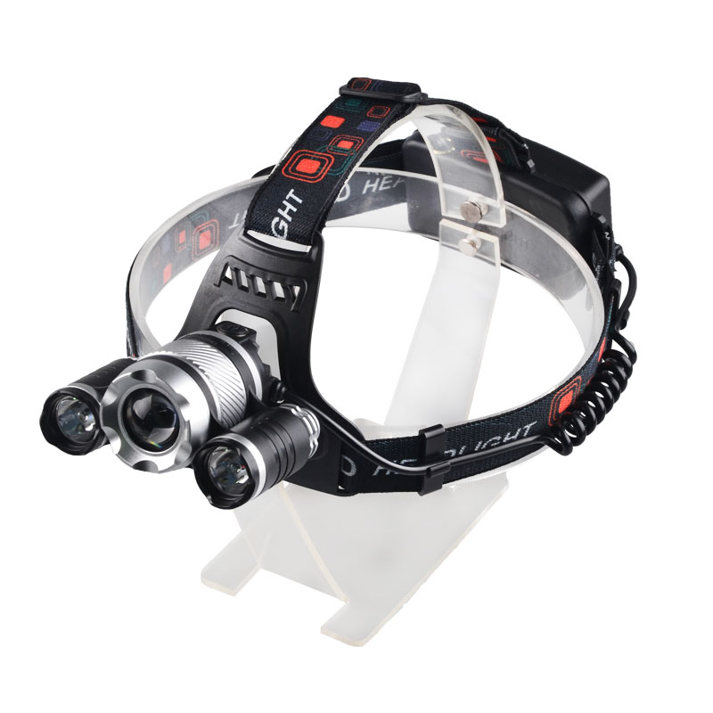 Outdoor Rechargeable Amazon Head Light 18650 Powerful Manufacture LED Camping Headlamp