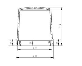 LoRa lamp controller for smart on-street lighting system with NEMA standard