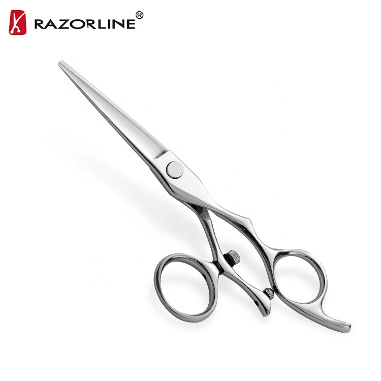 Razorline CK05S 9CR стальные 5,5 дюймовые профессиональные одноповоротные ножницы для стрижки волос