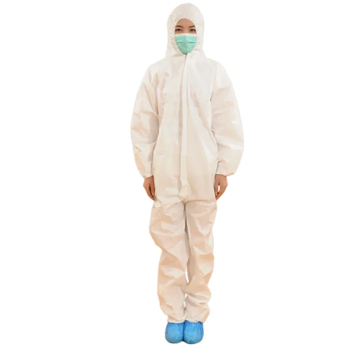 Disposable Coverall Disposable White Workwear Microporous Coveralls