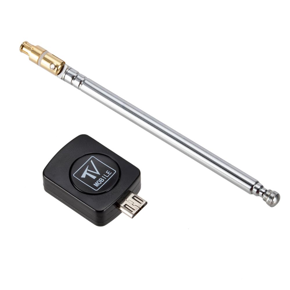 Мини микро-тюнер приемник для Android Micro USB DVB-T TV цифровой мобильный тюнер приемник-адаптер для телефона Android
