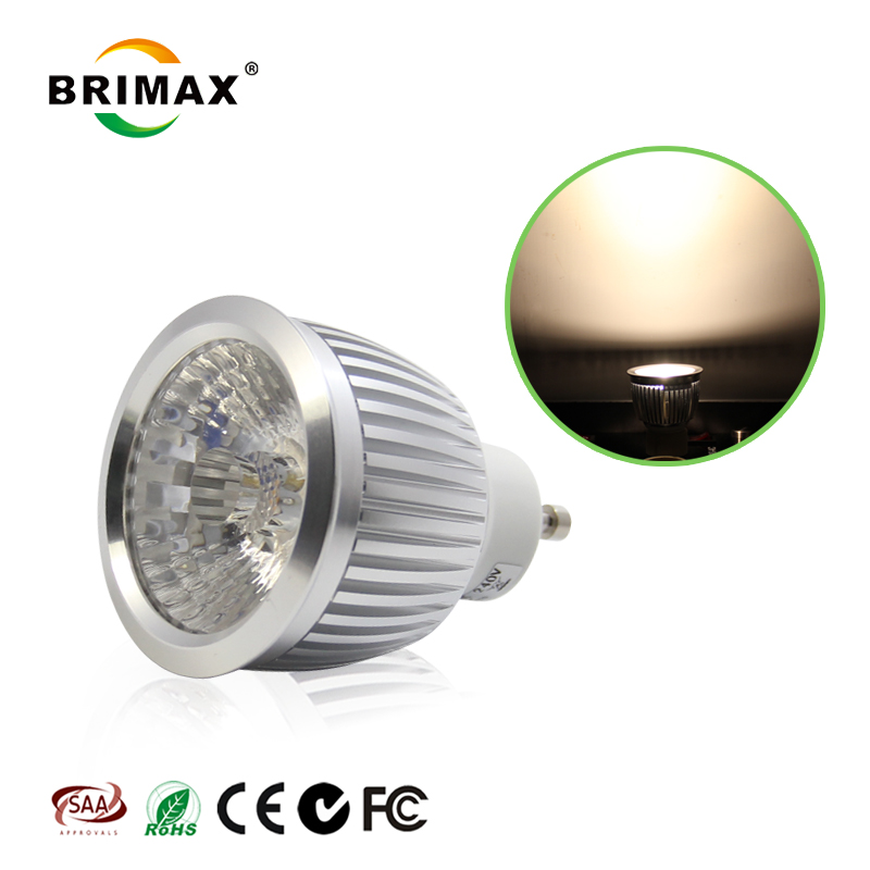 BRIMAX gu10 24 в пятно света cob водителя Чип 110 В Светодиодный прожектор Рассеиватель объектива