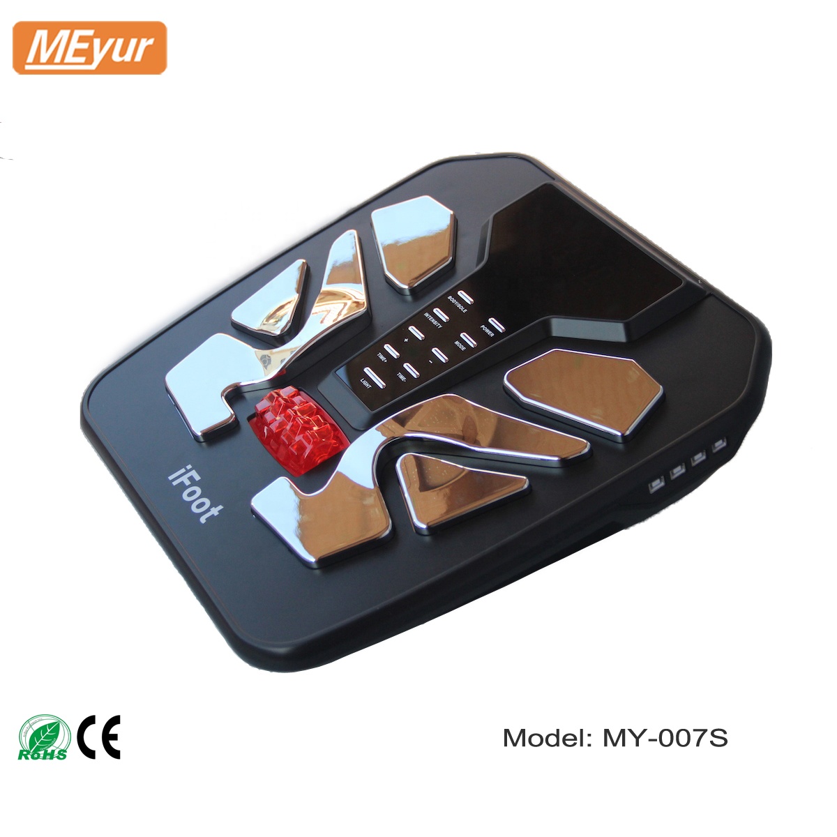 MEYUR Electromagnetic Wave Foot Massager Circulation Booster with Waist Belt