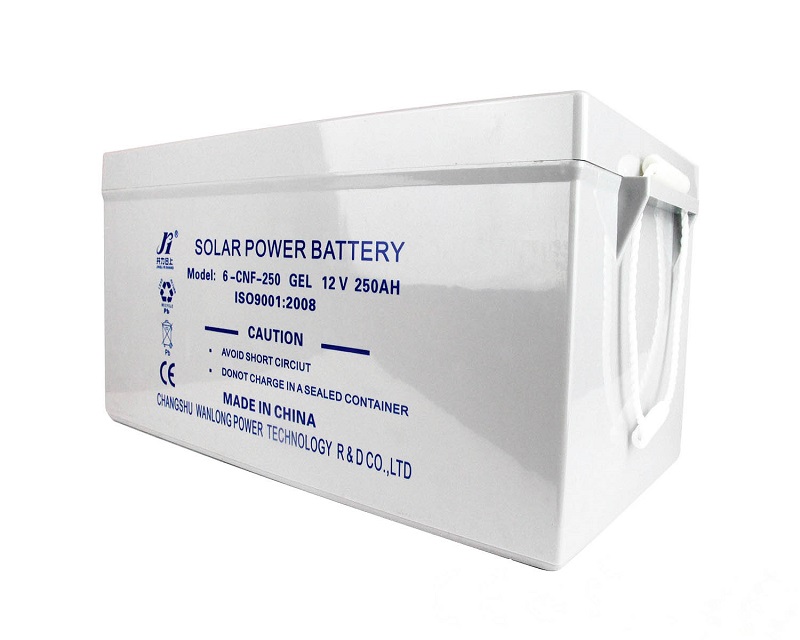 Gel deep cycle solar 12V 250ah storage battery