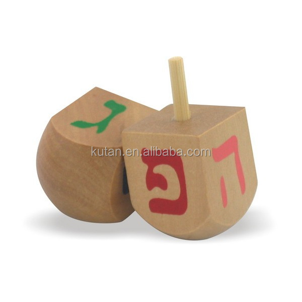 Hanukah Wooden Dreidel