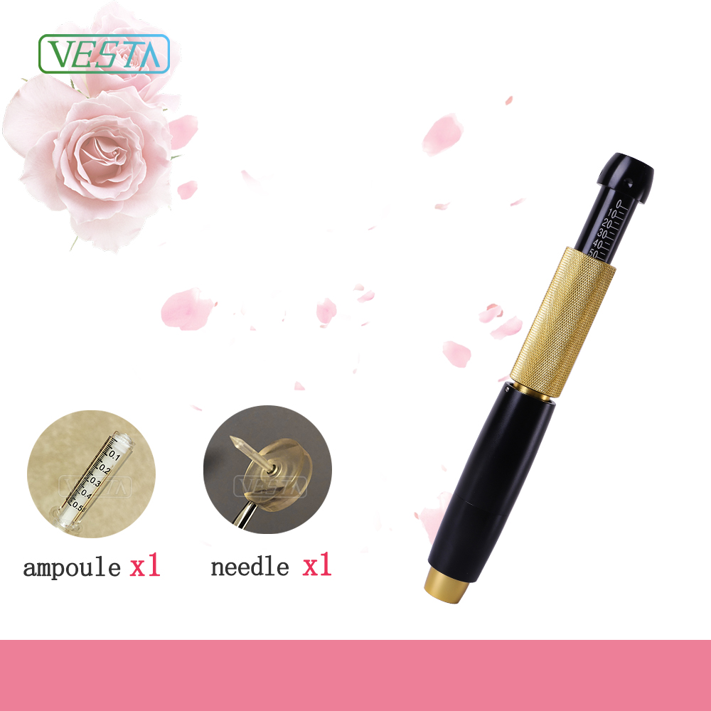 Vesta 0.5ml Hyaluronic Injection Pen needleless Hyaluronic Acid Pen Forfacial Skin Tightening
