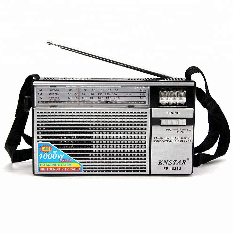 AM FM SW 3 диапазона солнечное радио с USB/SD/TF MP3-плеер