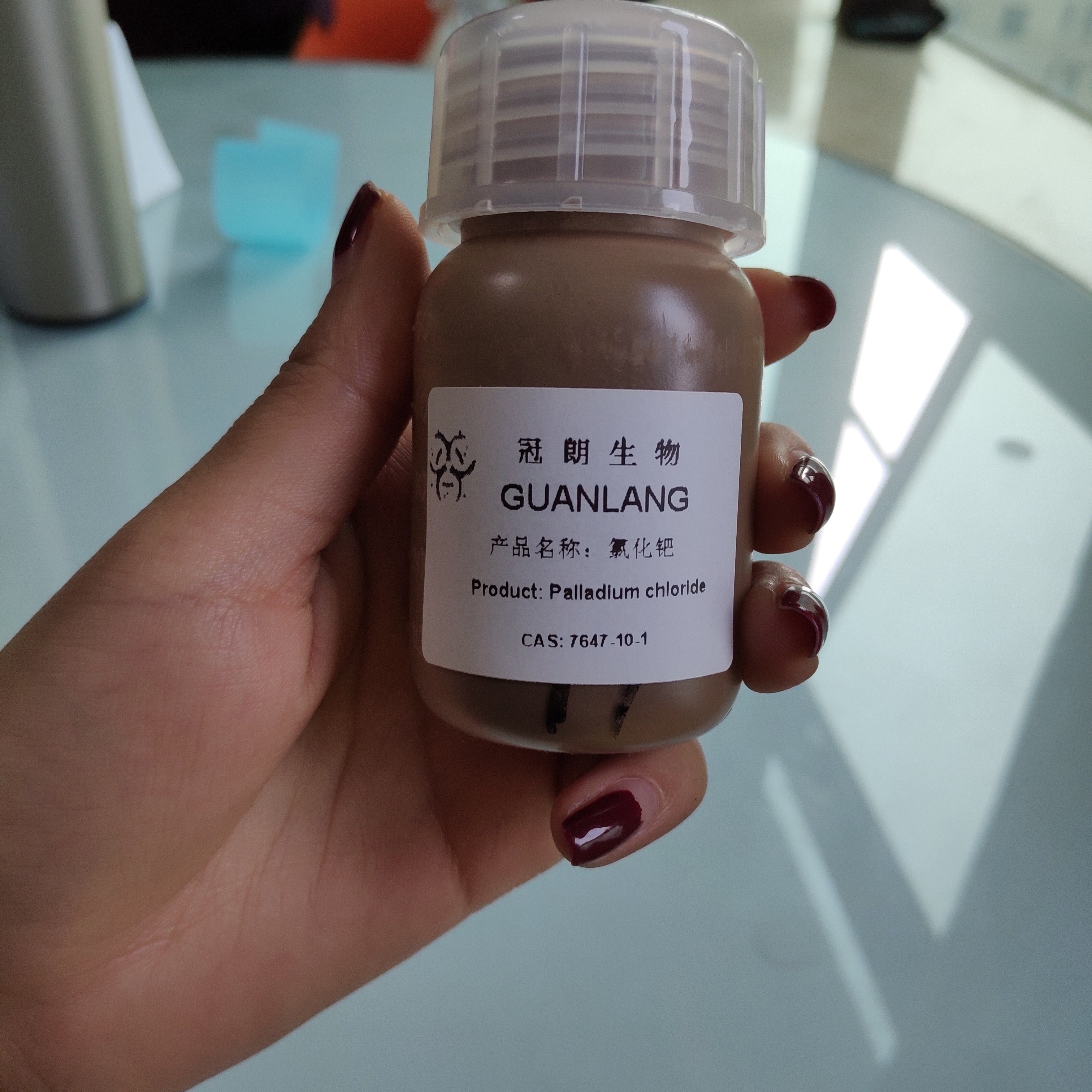 palladium chloride cas 7647-10-1 pdcl2 for sale
