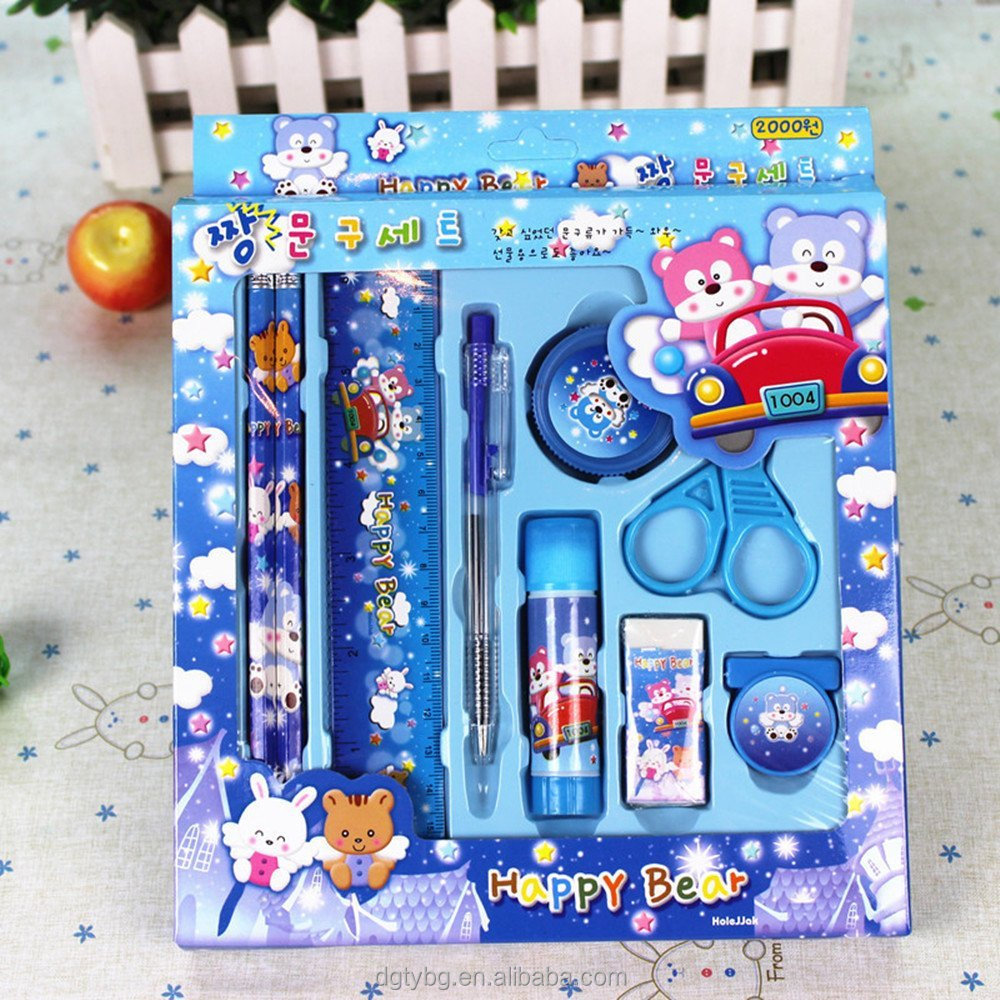 Stationery Supplies Stationery Set for kids 9pcs in a set