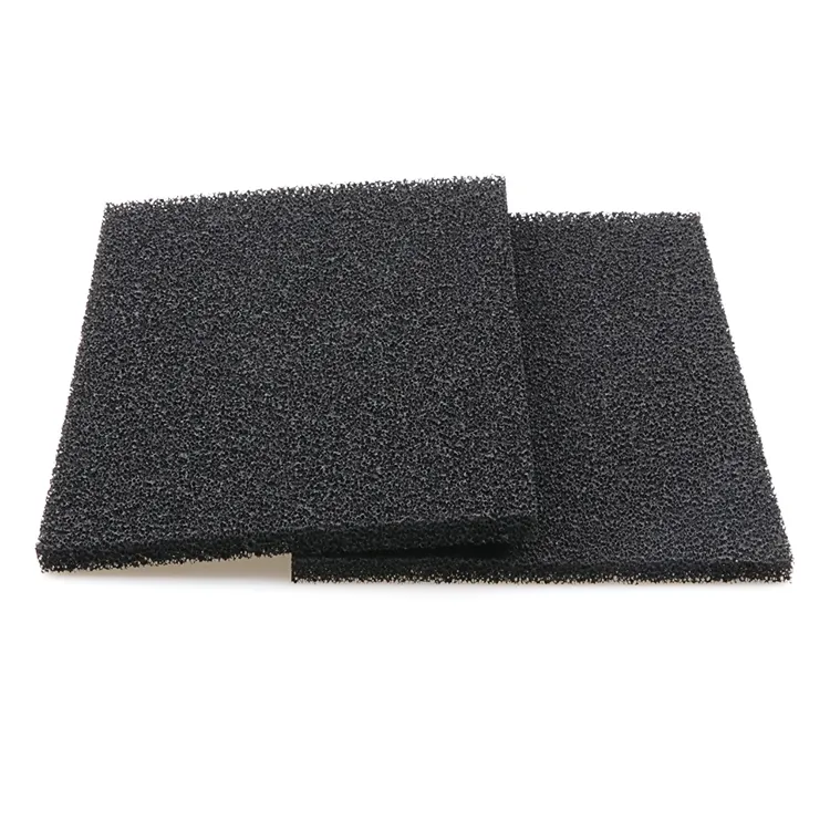 Anti-aging activated carbon sponge filter mesh washable anti moisture filter foam