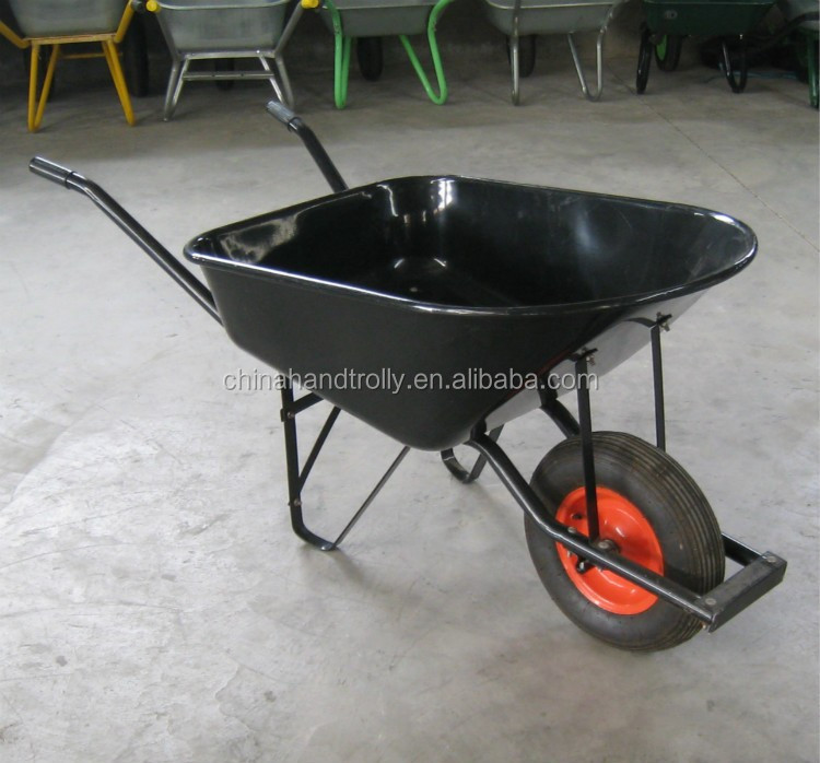 Металлическая садовая тачка WB6600