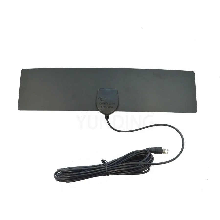 100 миля uhf vhf 12v 1080 усиленная цифровая комнатная ТВ антенна
